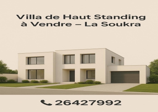 À vendre une villa à Chotrana 3